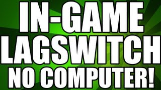 Black Ops 2 Glitches: In-Game Lag Switch - NO Net Tools, PC or Laptop Needed! (After-Patch)