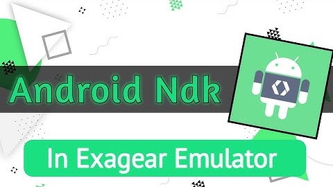 Android Ndk in Exagear Emulator || Android Native Support Toolchin in Mobile