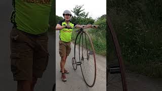Man on Penny farthing VID 20210627 124803851