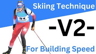 How to V2 Skate Ski | Cross Country Skiing And Biathlon