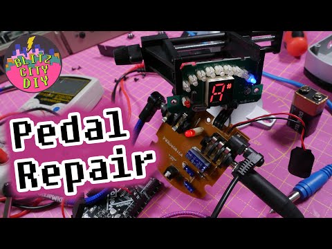 Fixing a Guitar Tuner Pedal