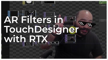 Making AR Filters in TouchDesigner - TouchDesigner Tutorial 056