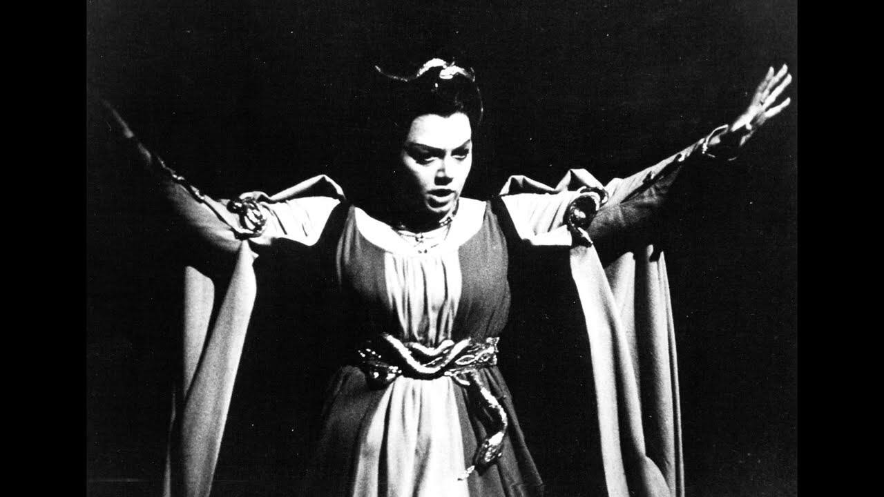 Donizetti - Anna Bolena - Act I Finale - Souliotis, Cava, Domingo, Horne, Baker (New York, 1966)