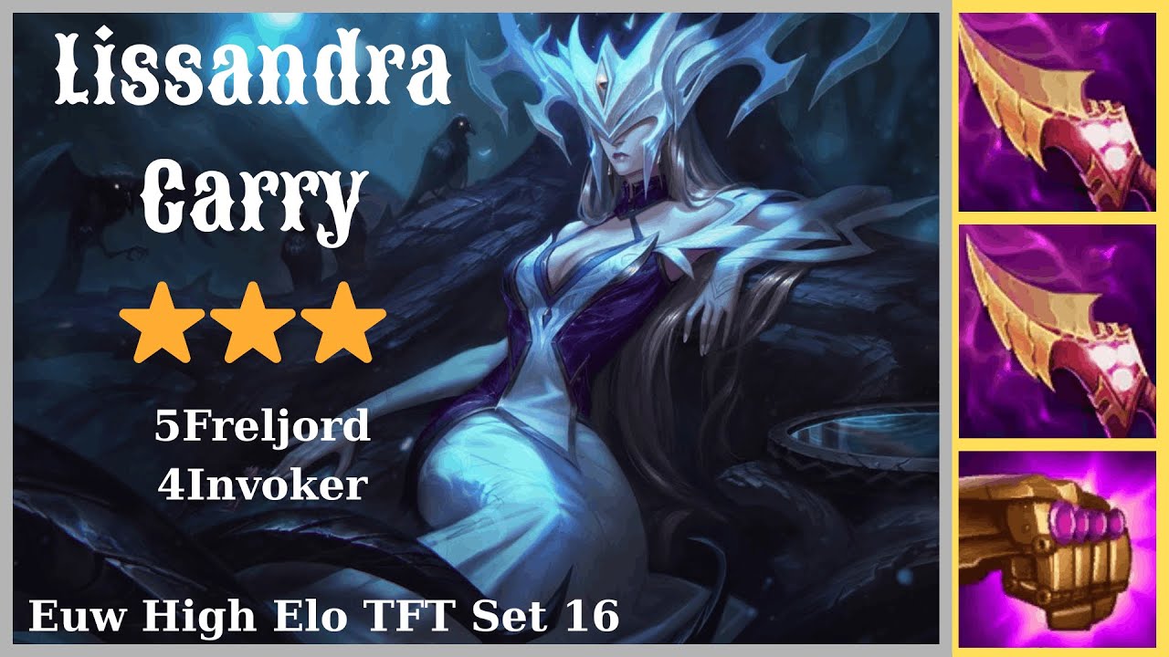 ONE SHOT LISSANDRA IS BEYOND BROKEN! ❄️💥 TFT Set 16