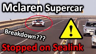 Mclaren Breakdown On Sealink Lamborghini Murcielago Acceleration Sounds 911 Turbos Baracuda