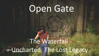 Open Trident Gate The Waterfall The Western Ghates Uncharted: The Lost Legacy