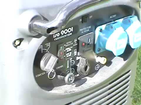 Kipor - IG 3500 - заводим и осматриваем изучать conjugation