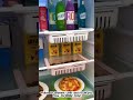 fridge shelf space organizer “Fridge itna messy kyun lagta hai? 😩 Ab sab kuch neatly organize hoga