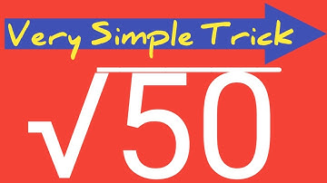 How to represent √50 on the number line? | How to represent root fifty on the number line in Hindi.