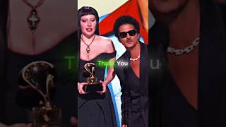 LADY GAGA BRUNO MARS WINS BEST POP DUO/GROUP PERFORMANCE for "DIE WITH A SMILE" at the 2025 GRAMMYs