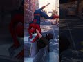 The Cinematic Car Combat In Spider Man Remastered #shorts #spidermanremastered