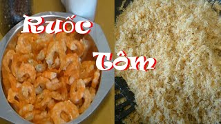 How to Make Shrimp Floss (Shrimp Floss) from Dried Shrimp, Really Delicious and Simple/TODAY- Thu... screenshot 1