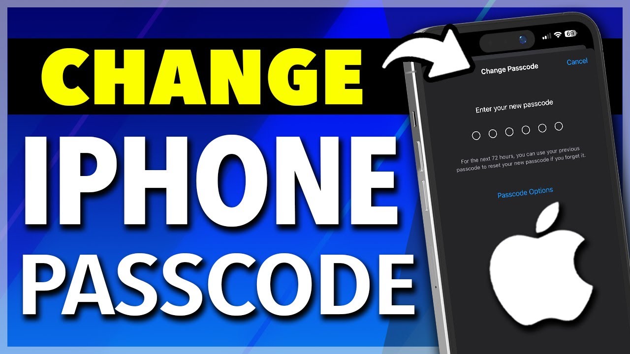 How To Change Your Passcode on Your iPhone - YouTube