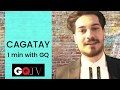 Cagatay Ulusoy  ❖ 1 minute with GQ  ❖ Improved footage  ❖ English  ❖ 2019