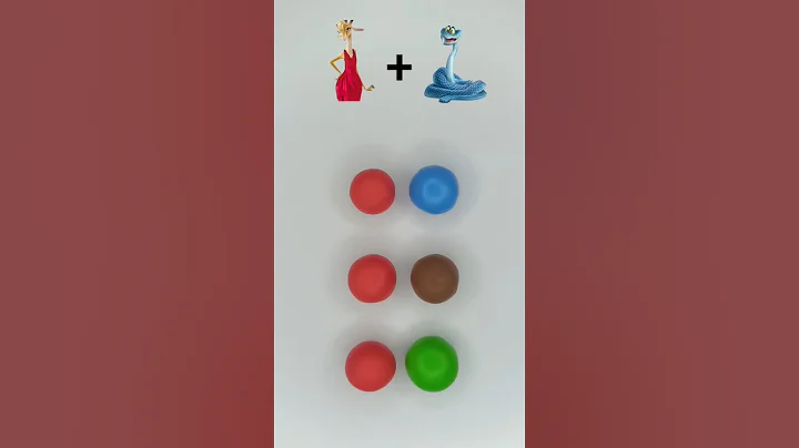 Zootopia 2 Color Mixing🎨#colors #colormixingmagic #colormixing