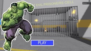 HULK BARRY'S PRISON RUN (Obby) #roblox #scaryobby