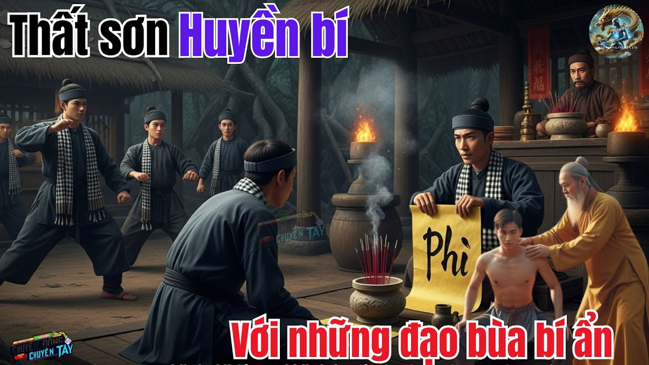 THẤT SƠN HUYỀN BÍ TỪNG XUẤT HIỆN ĐẠO BÙA HÌNH XÀ BỘ KHÚC VƯỢT THUỶ BÍ ẨN Ở BẢY NÚI THẾ NÀO ?