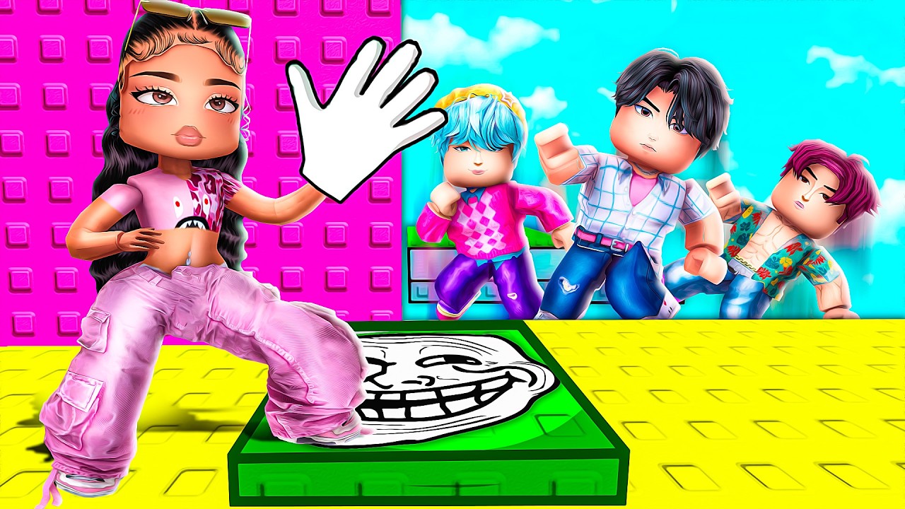 TROLLING SAJA BOYS IN Roblox TROLL TOWER..