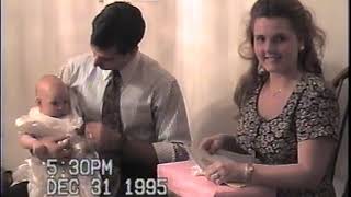 Katie's Baptism and First Feeding 1995