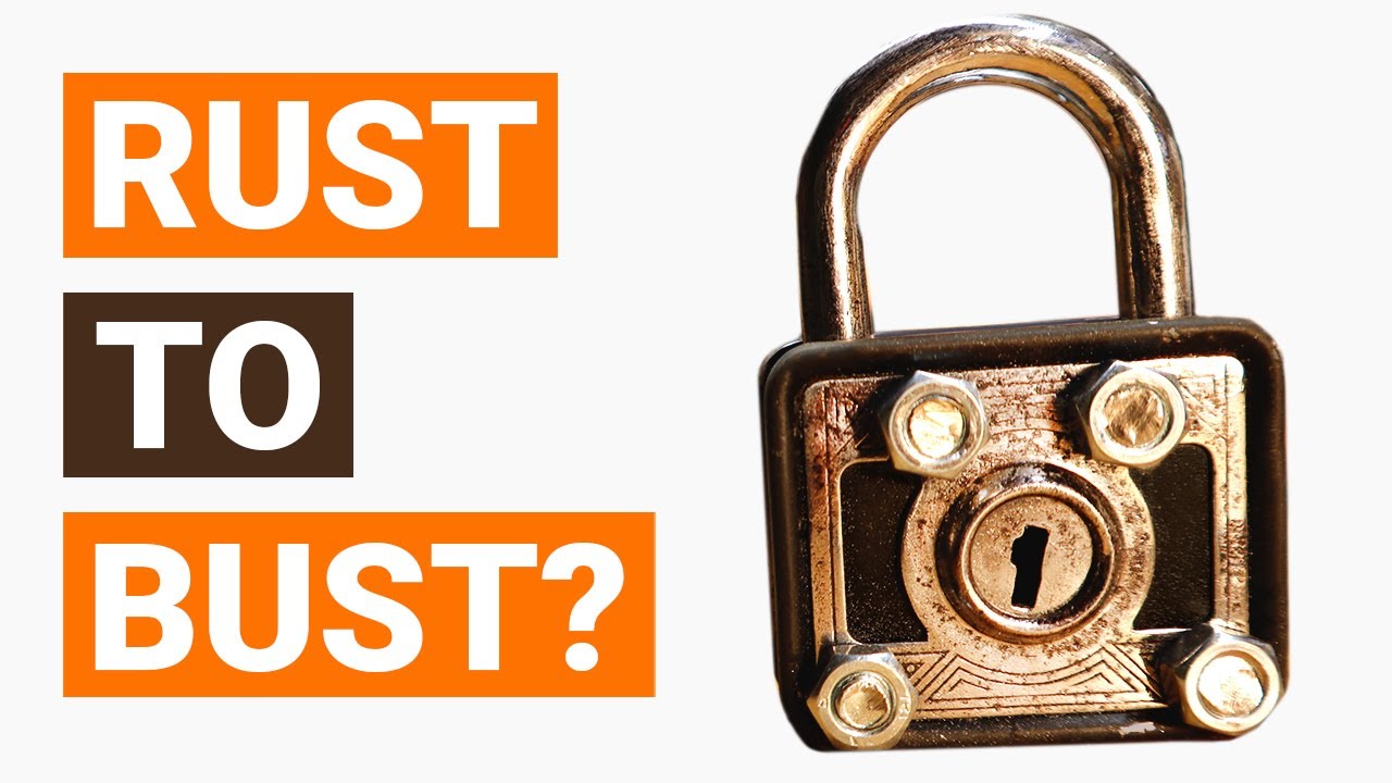 From Rust to Steampunk! | Antique Vintage Padlock Restoration