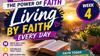 Stop just believing-start living by faith every day 