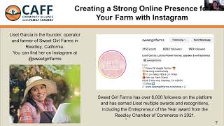 Creating a strong online presence for your farm with Instagram