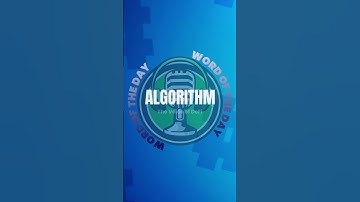 Algorithm: A Word That Describes a Set of Rules for Solving a Problem
