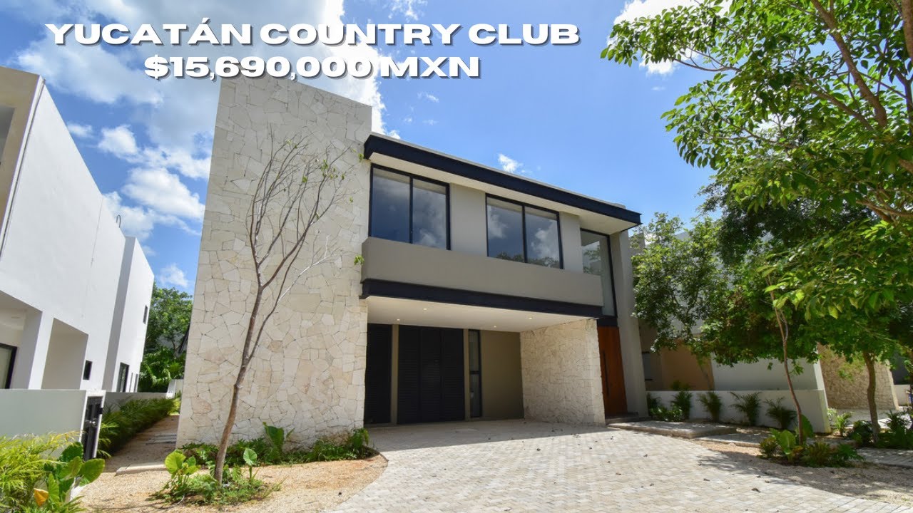 CASA EN VENTA | Yucatán Country Club ⛳️ Hermosa casa de 4 RECÁMARAS ¡La principal en planta baja!