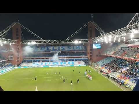 inizio partita Sampdoria-bari