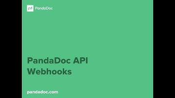 PandaDoc API Webhooks