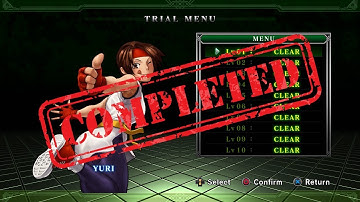 KoF XIII: Yuri Sakazaki trials (unedited) - Trial & Error Series