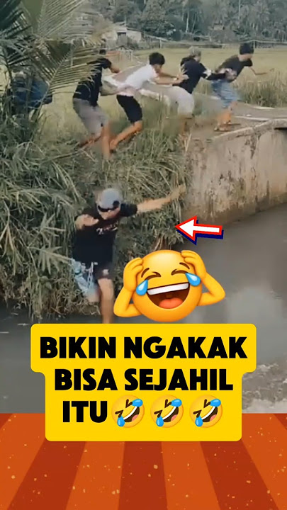 P4NIK BANGET. SAMPAI LUNCAT KE AIR🤣 #shorts #short #fyp