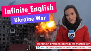 Infinite English Vocabulary ∞ Russia invades Ukraine by DW News