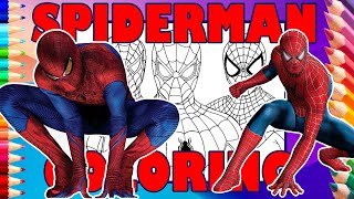 Spiderman Coloring Book, Coloring Pages For Kids