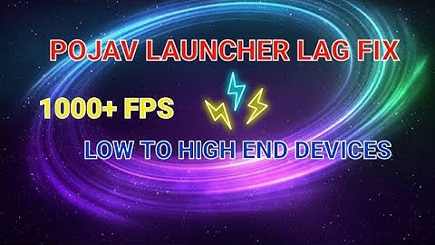 HOW TO FIX LAG IN POJAV LAUNCHER 2022||LOW TO HIGH END DEVICES||BADBOYDUKE ||