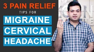 3 Simple Exercises For NECK PAIN RELIEF Best Exercises for HEADACHE, MIGRAINE, CERVICAL PAIN RELIEF