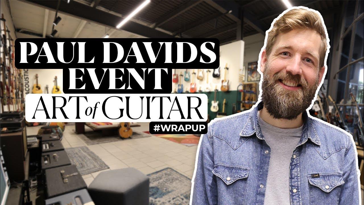 Paul Davids in Dubai at Art of Guitar YouTube
