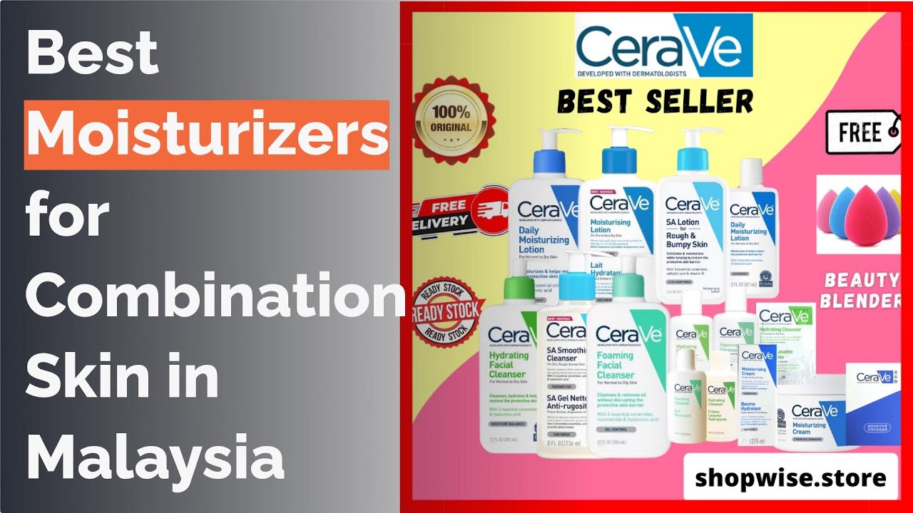 🌵 12 Best Moisturizers for Combination Skin in Malaysia YouTube