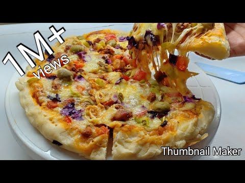 pizza.-ഓവനില്ലാതെ-കടയിൽ-നിന്നും-വാങ്ങുന്ന-അതേ-taste-ൽhome-made-pizza.pizza-without-oven-in-malayalam