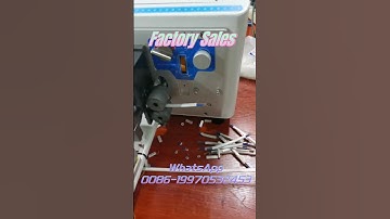 Automatic Wire Cutting Stripping Twisting Machine For Electric Wire and 2 Cores Flat Cable