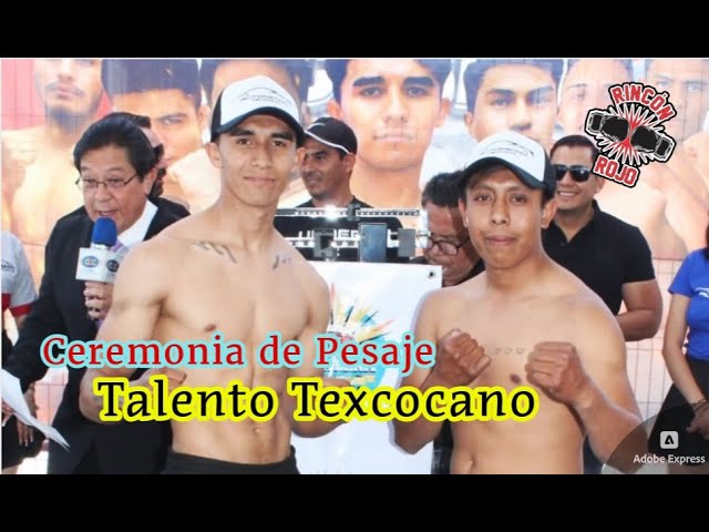 Talento Texcocano: pesaje