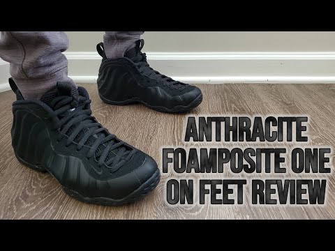 foamposite one anthracite