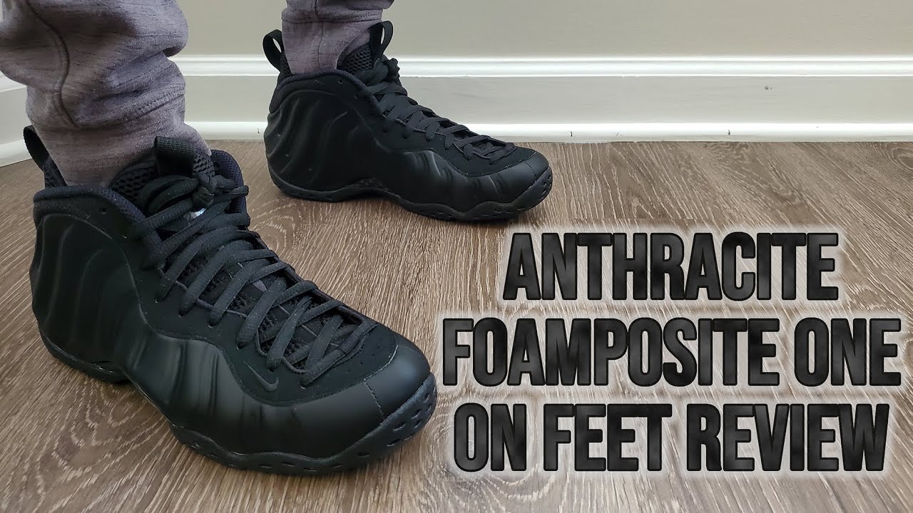 foamposite one on feet