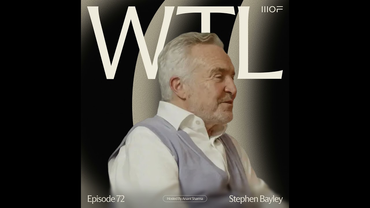 72. The Relationship Between Design and Taste with Stephen Bayley, Author and Founder of The Desi...