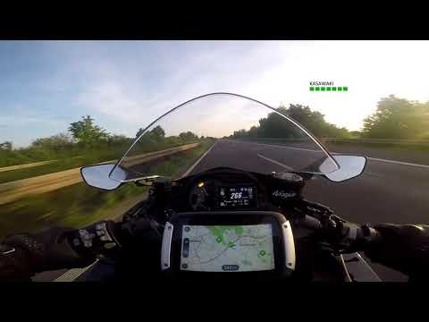 Kawasaki Ninja H2 SX SE Maximum Speed Autobahn