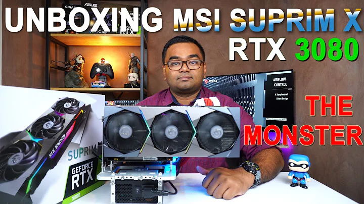 MSI RTX 3080 그래픽 카드 언박싱! 몬스터급 성능!