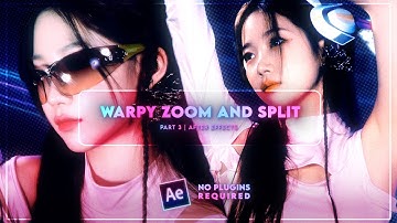 warpy style transition #3 — after effects tutorial