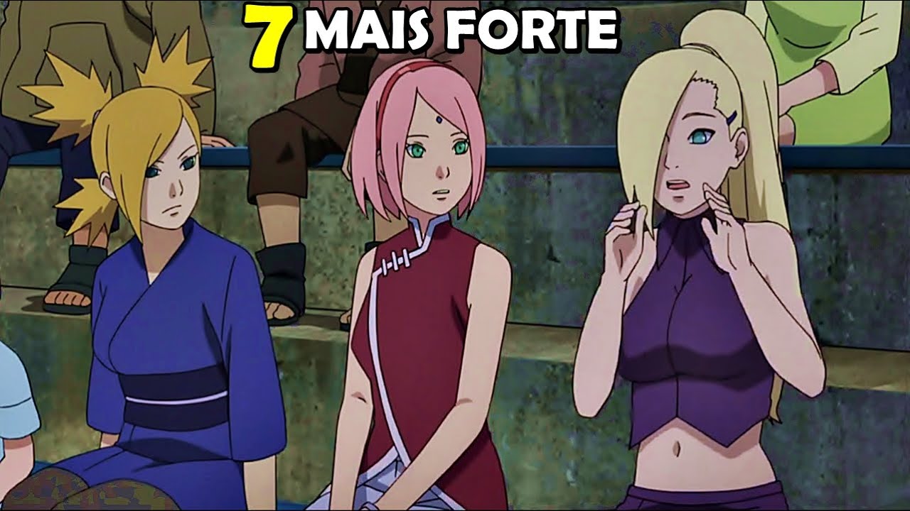 As 12 kunoichis mais fortes de Naruto/Boruto!!