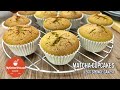 Baked Matcha Cupcakes (Matcha Egg Sponge Cakes) | MyKitchen101en