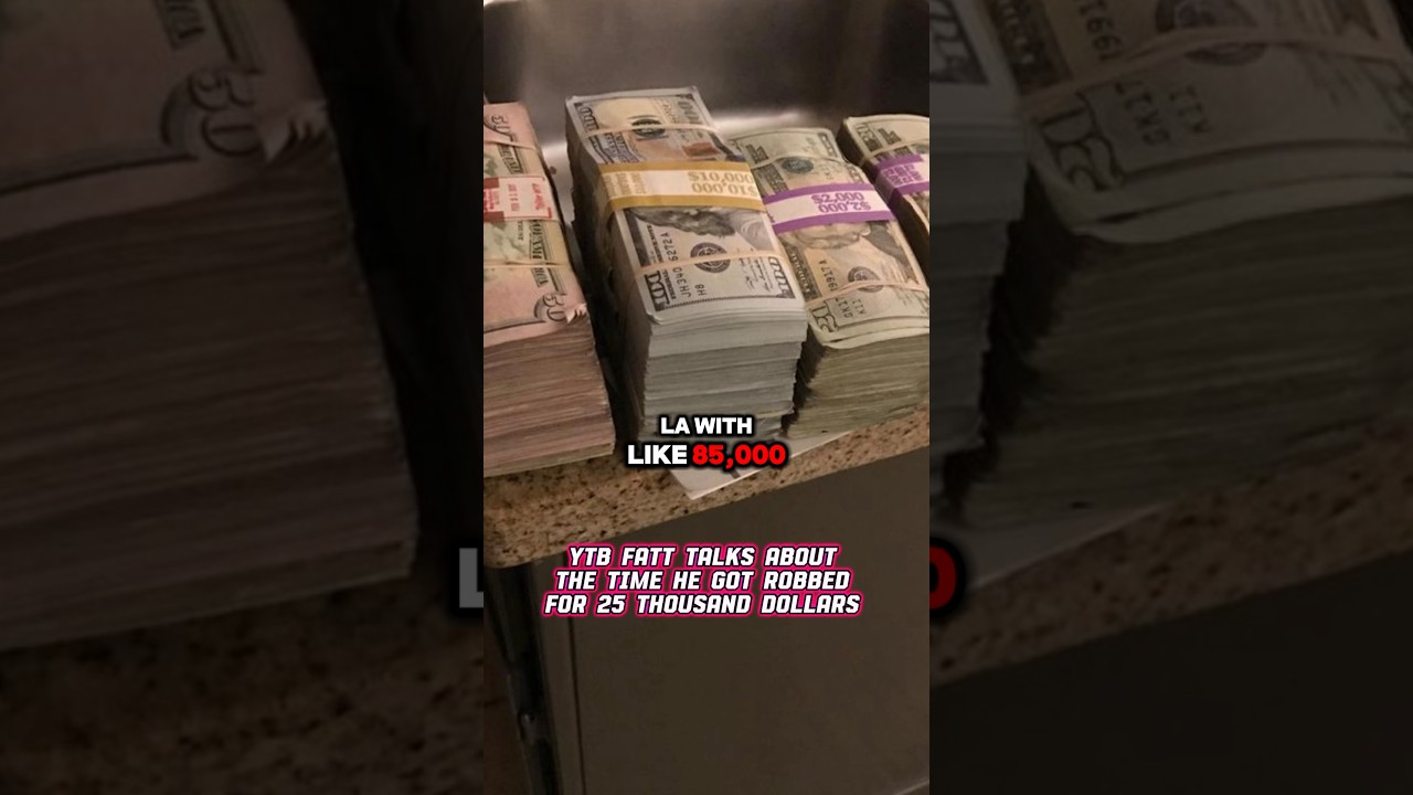 YTB Fat Talks About The Time He Got Robbed For 25k 